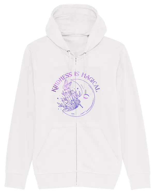 Kindness Is Magical Celestial Hanorac cu fermoar Unisex Connector
