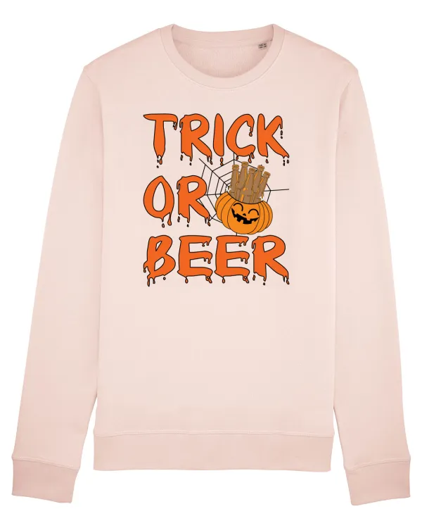 Bluză mânecă lungă Unisex Rise Candy Pink