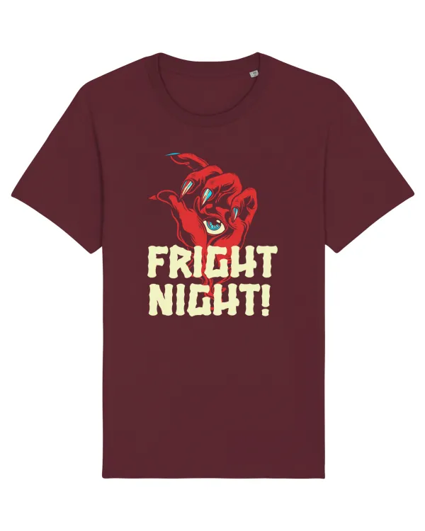 Tricou mânecă scurtă Unisex Rocker Burgundy