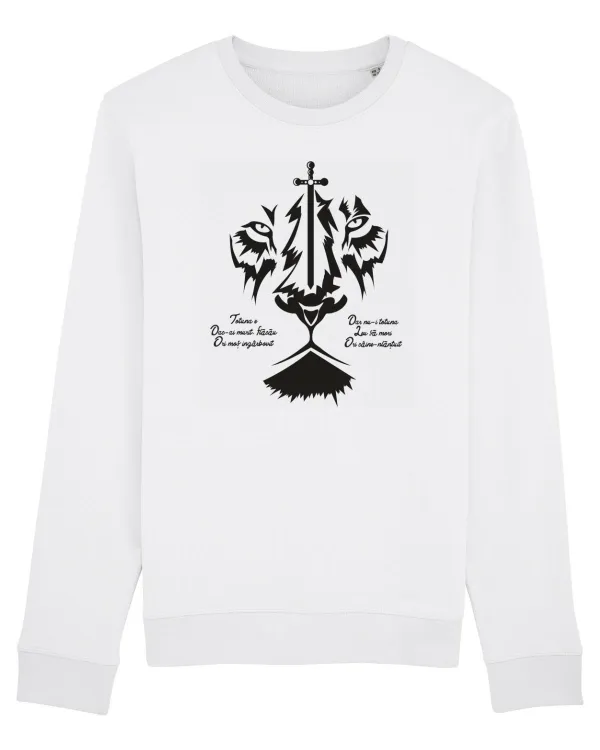 Bluză mânecă lungă Unisex Rise White