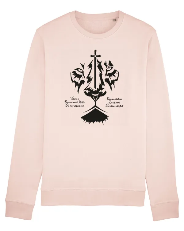Bluză mânecă lungă Unisex Rise Candy Pink