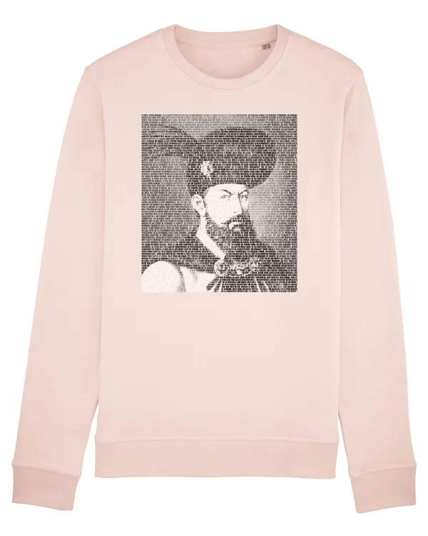 Bluză mânecă lungă Unisex Rise Candy Pink