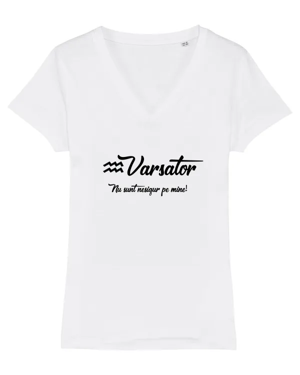 Varsator Tricou mânecă scurtă guler V Damă Evoker