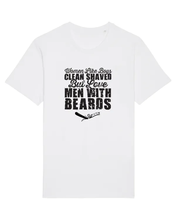 Tricou mânecă scurtă Unisex Rocker White