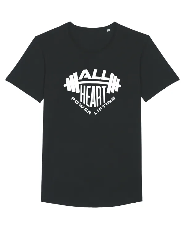 All Heart Power lifting Tricou mânecă scurtă guler larg Bărbat Skater