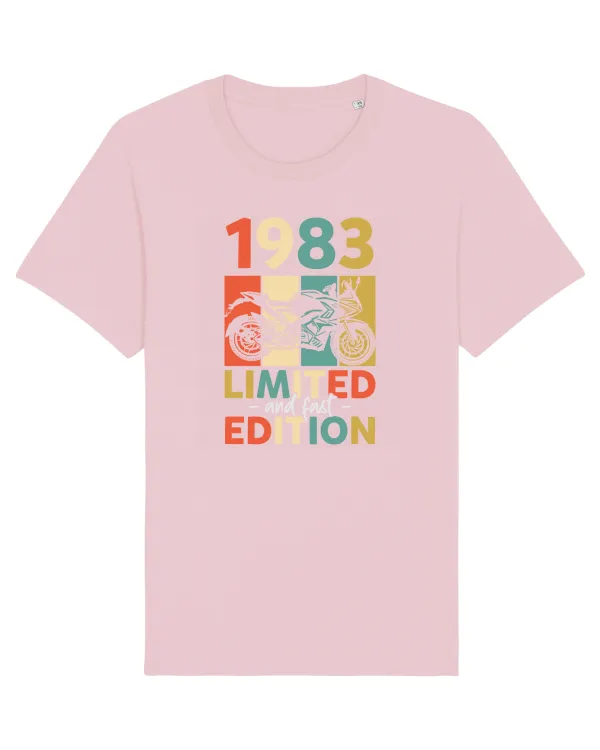 Tricou mânecă scurtă Unisex Rocker Cotton Pink