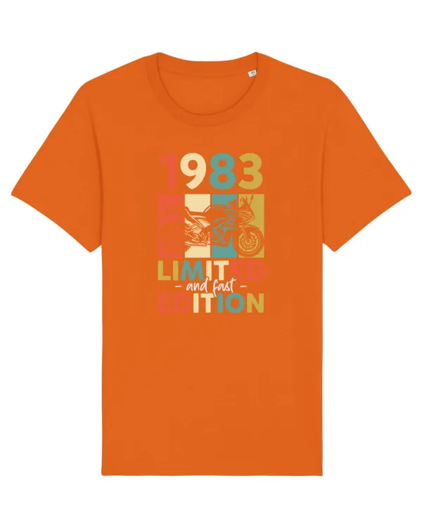 Tricou mânecă scurtă Unisex Rocker Bright Orange