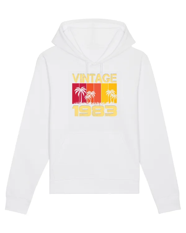 Vintage 1983 - sunny palm trees White