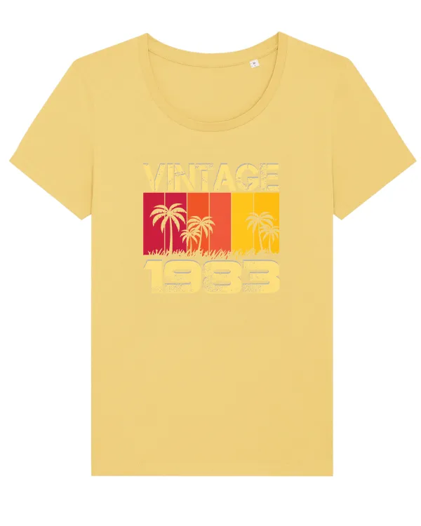 Vintage 1983 - sunny palm trees Jojoba