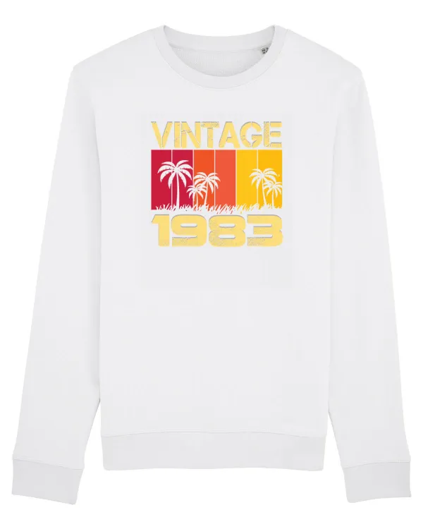 Vintage 1983 - sunny palm trees White