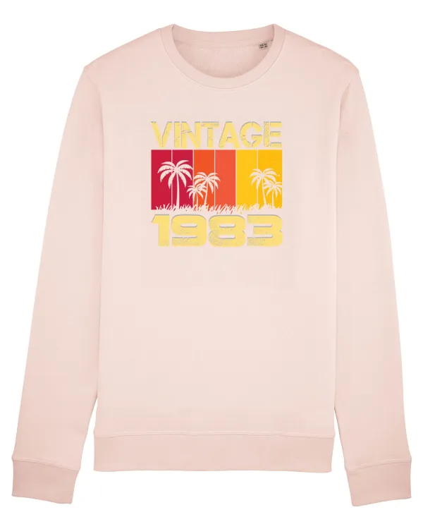 Vintage 1983 - sunny palm trees Candy Pink