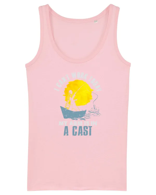 I can't work today Cotton Pink
