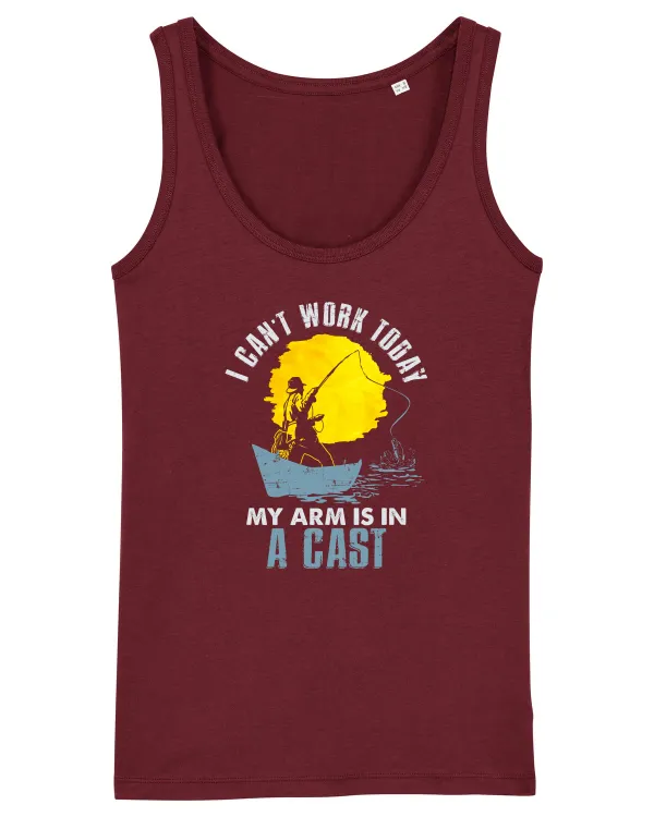 I can't work today Burgundy