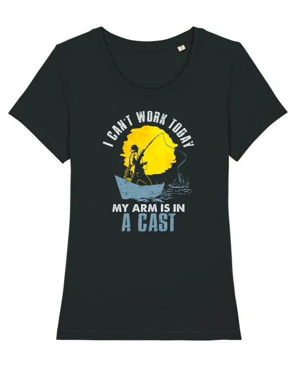 I can't work today Black