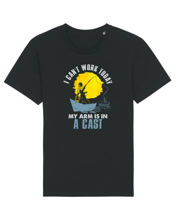 I can't work today Black