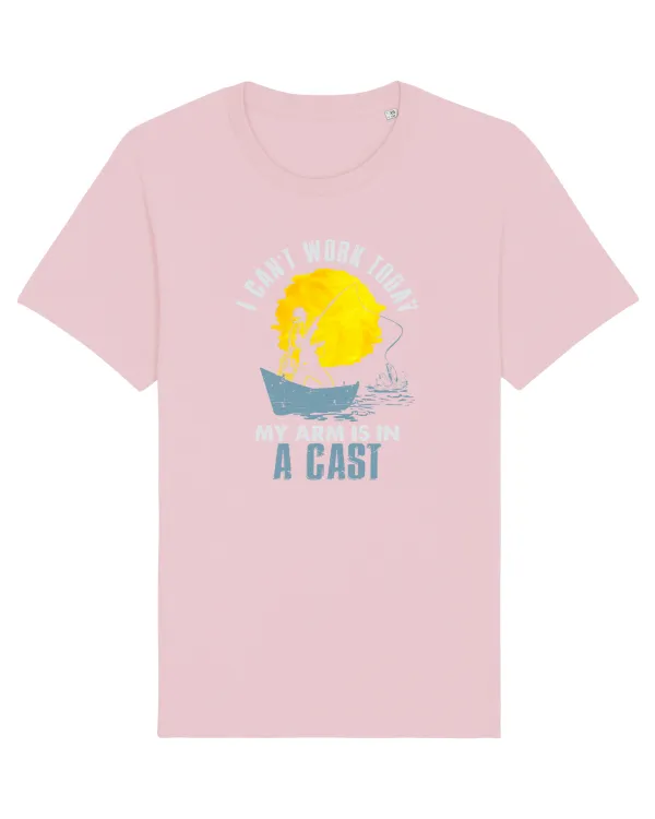 I can't work today Cotton Pink