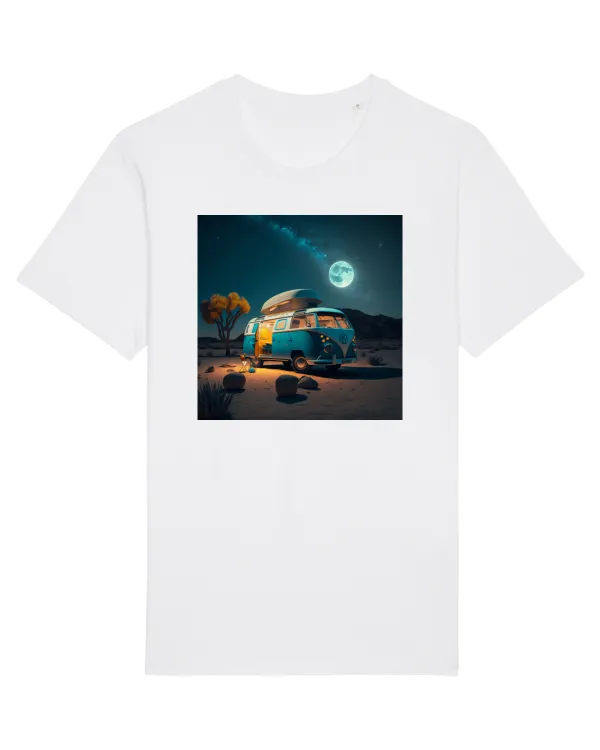 Tricou mânecă scurtă Unisex Rocker White