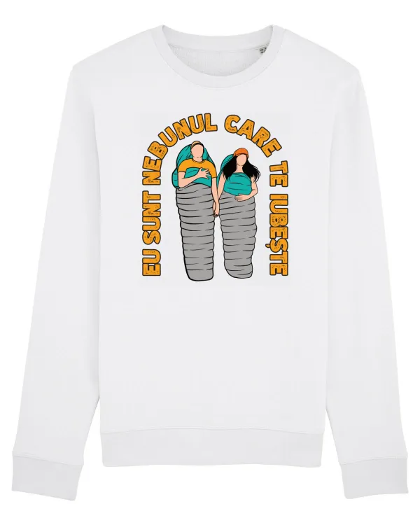 Bluză mânecă lungă Unisex Rise White