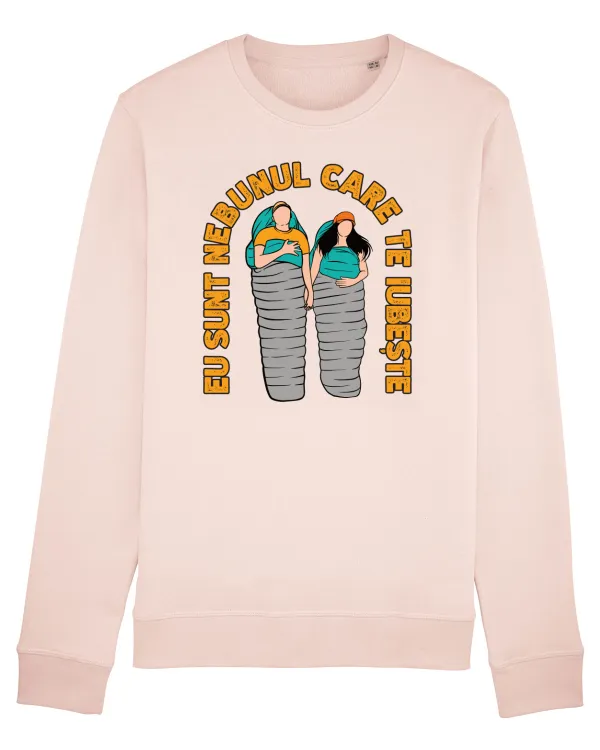 Bluză mânecă lungă Unisex Rise Candy Pink