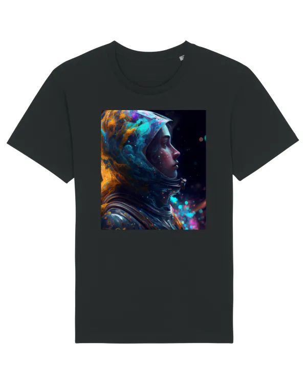 Tricou mânecă scurtă Unisex Rocker Black