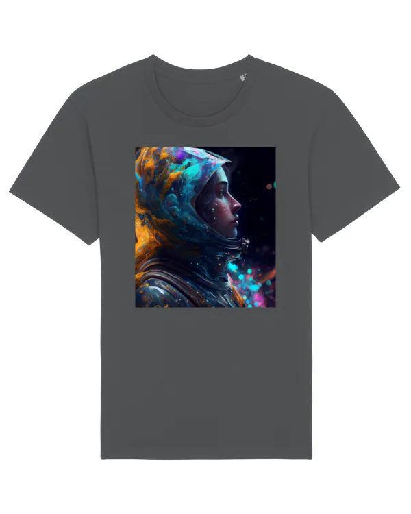 Tricou mânecă scurtă Unisex Rocker Anthracite