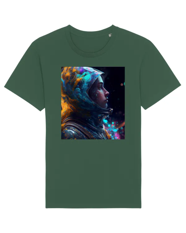 Tricou mânecă scurtă Unisex Rocker Bottle Green