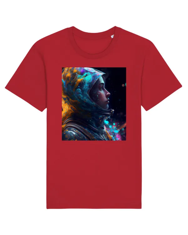 Tricou mânecă scurtă Unisex Rocker Red