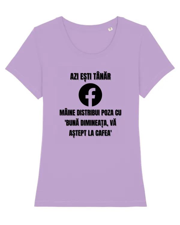 Azi esti tanar maine distribui poza cu buna dimineata va astept la cafea Lavender Dawn
