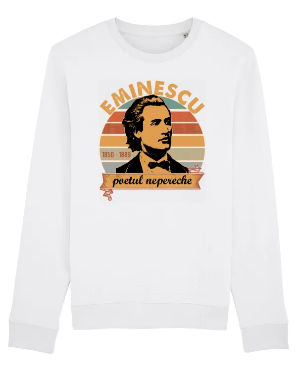 Bluză mânecă lungă Unisex Rise White