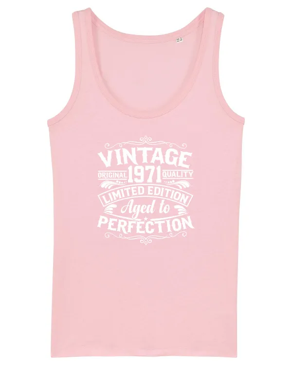 Vintage original 1971 quality limited edition aged to perfection, Aniversar Cotton Pink