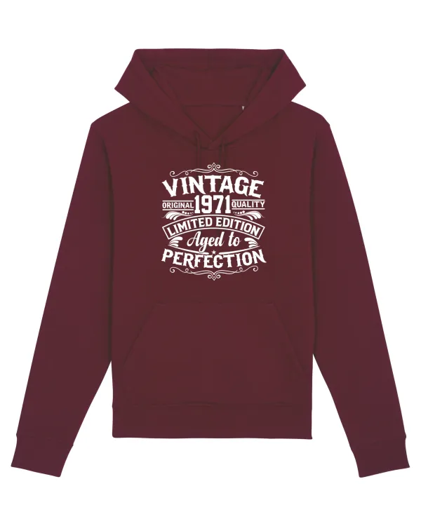 Vintage original 1971 quality limited edition aged to perfection, Aniversar Burgundy