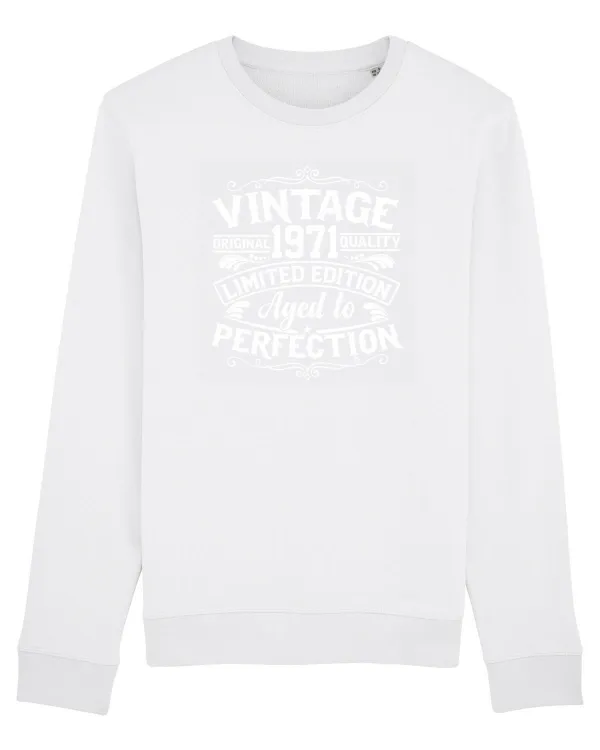 Vintage original 1971 quality limited edition aged to perfection, Aniversar White