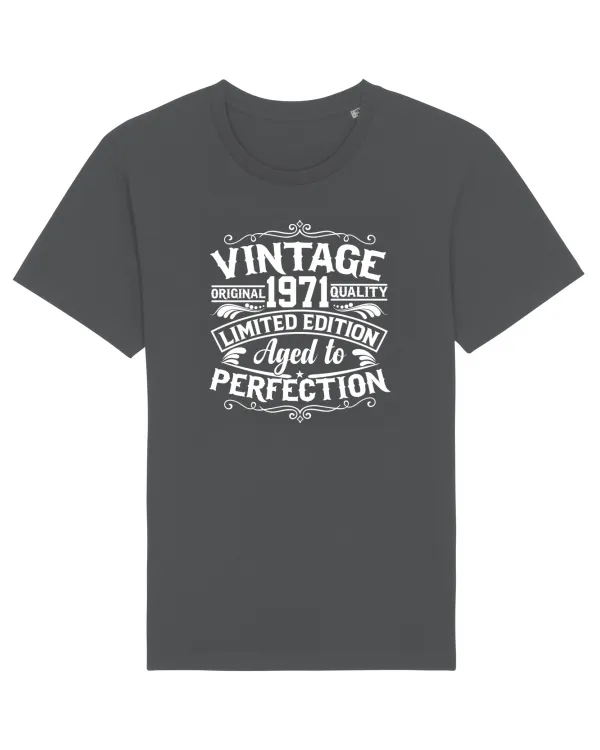 Vintage original 1971 quality limited edition aged to perfection, Aniversar Anthracite