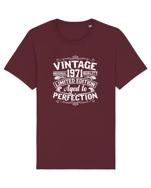 Vintage original 1971 quality limited edition aged to perfection, Aniversar Burgundy
