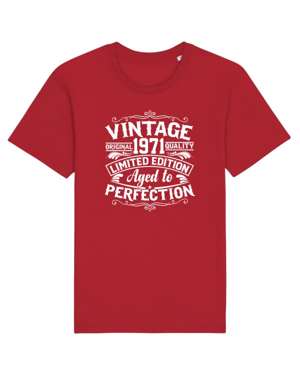 Vintage original 1971 quality limited edition aged to perfection, Aniversar Red