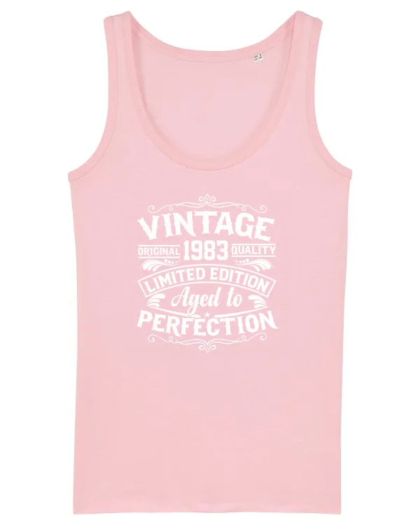 Vintage original 1983 quality limited edition aged to perfection, Aniversar Cotton Pink