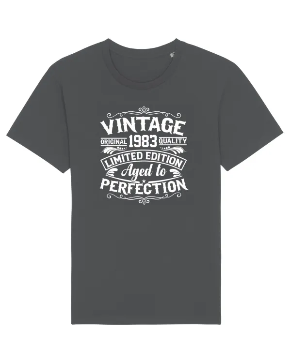 Vintage original 1983 quality limited edition aged to perfection, Aniversar Anthracite