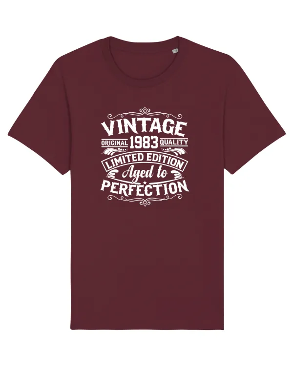 Vintage original 1983 quality limited edition aged to perfection, Aniversar Burgundy