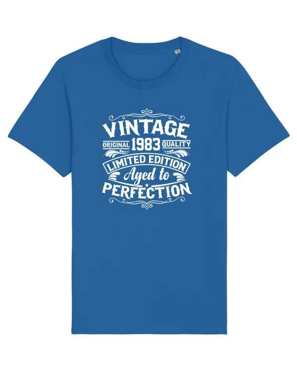 Vintage original 1983 quality limited edition aged to perfection, Aniversar Royal Blue