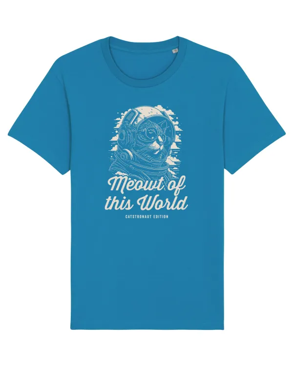 Tricou mânecă scurtă Unisex Rocker Azur