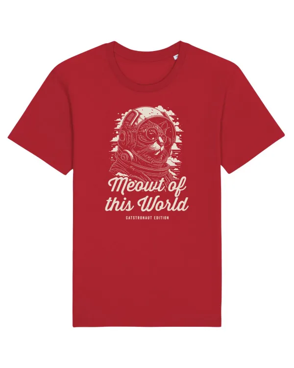 Tricou mânecă scurtă Unisex Rocker Red