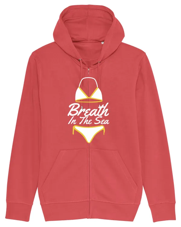 Breath in the Sea Hanorac cu fermoar Unisex Connector