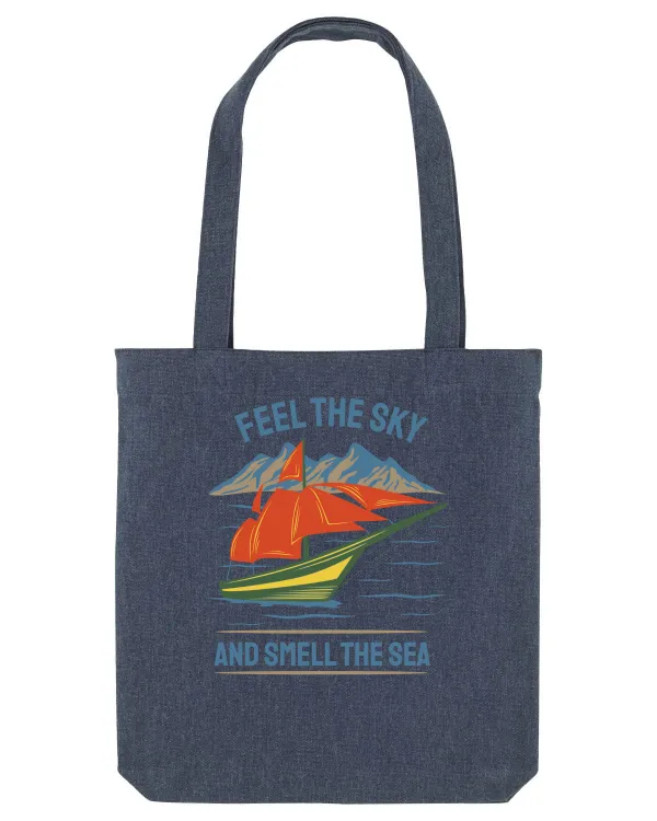 Feel the Sky and Smell the Sea Midnight Blue