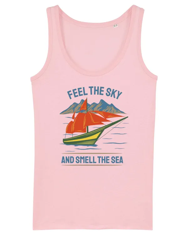 Feel the Sky and Smell the Sea Cotton Pink