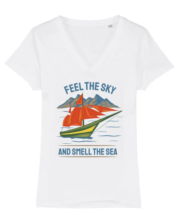 Feel the Sky and Smell the Sea White