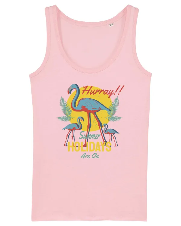 Hurray! Summer Holidays are On Cotton Pink