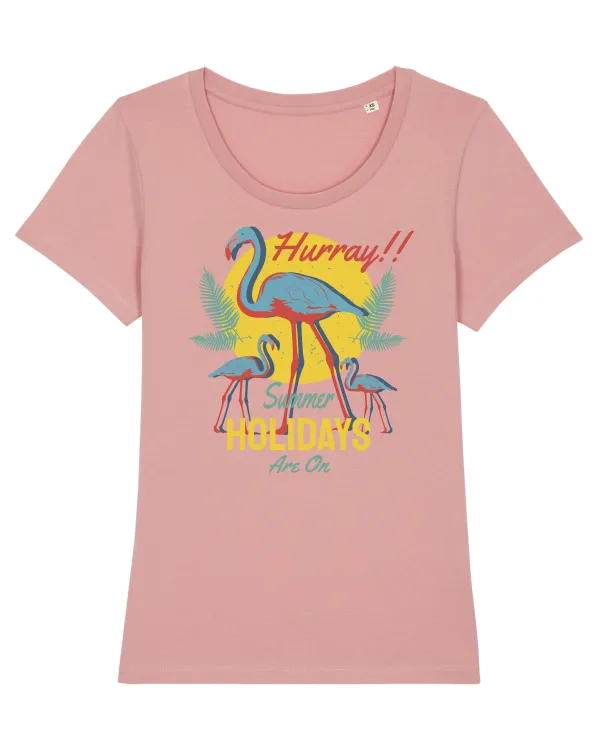 Hurray! Summer Holidays are On Canyon Pink