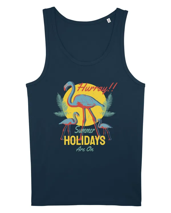 Hurray! Summer Holidays are On Navy