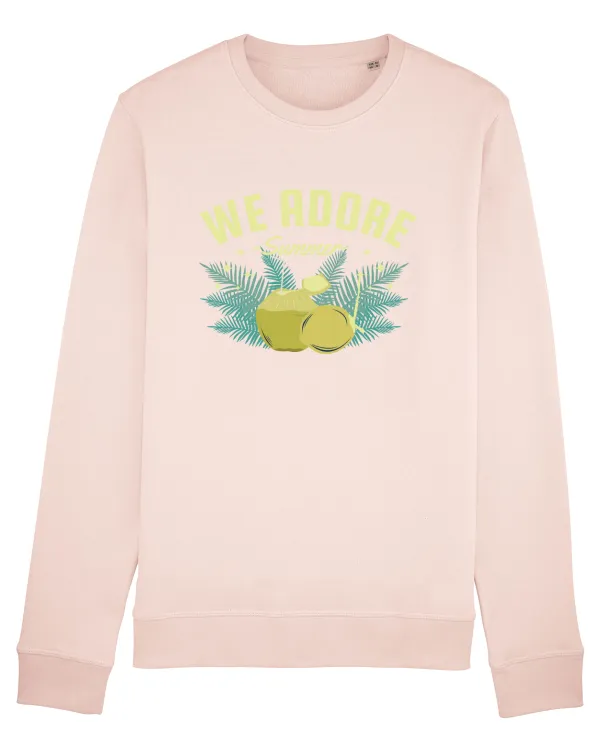 Bluză mânecă lungă Unisex Rise Candy Pink