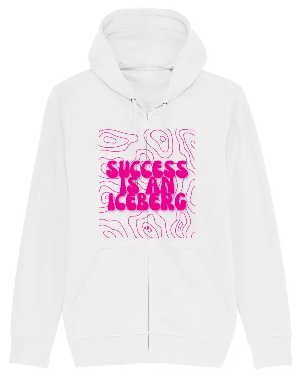success is an iceberg Hanorac cu fermoar Unisex Connector